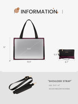 2Pcs Aphrodite Tote Bag, 15.6"