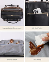 LOVEVOOK Lunch Bag With Separate Laptop Compartment 5020