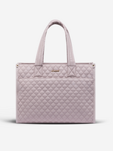 2Pcs Quilted Work Tote Bag, 15.6" 17.3"