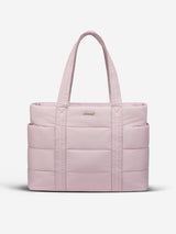 Large Puffer Work Tote Bag, 15.6" 17"