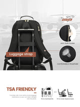 The V Laptop Backpack, 15.6"-17.3"