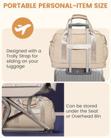 3Pcs Lightweight Overnight Bag, 30L 35L(Only available in the US)