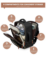 4Pcs Travel Backpack, 40L/50L