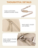 3Pcs Lightweight Overnight Bag, 30L 35L(Only available in the US)