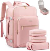 4Pcs, 40/50L Freyja Laptop Travel Backpack, 17" 18"