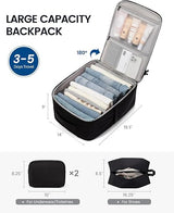 4Pcs Travel Backpack, 35L-45L