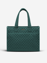 2Pcs Quilted Work Tote Bag, 15.6" 17.3"