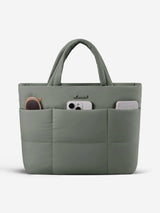 Puffer Tote Bags 11.8" 12.8"