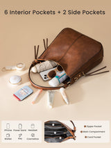 Vintage Leather Tote