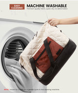 2Pcs Puffer Travel Duffel Bag
