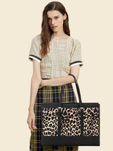 LOVEVOOK 2Pcs Canvas Laptop Tote Bag, 15.6" 30130