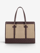 2-teilige Canvas-Laptop-Tragetasche, 15,6"