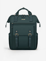 LOVEVOOK 1930 laptop backpack dark green