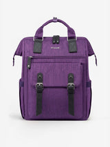LOVEVOOK 1930 laptop backpack dark purple black