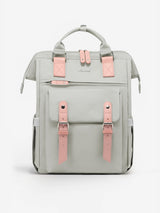 LOVEVOOK 1930 laptop backpack light grey pink