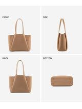 LOVEVOOK 2Pcs Leather Shoulder Bag, 15.6"