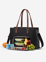 Leather Laptop Lunch Bag 15.6" 17.3"