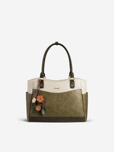 Leather Vintage Tote Bag 15.6" 17.3"