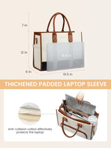 Lunch Compartment Tote Bag 15.6" 17.3"