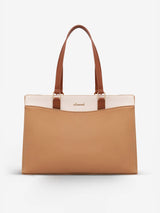 Leather Laptop Tote Bag, 15.6" 17.3"