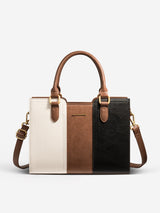 Vintage Leather Shoulder Handbag 11" 12.6"