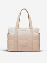 Large Puffer Work Tote Bag, 15.6" 17"