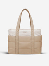 Large Puffer Work Tote Bag, 15.6" 17"