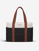 Large Puffer Work Tote Bag, 15.6" 17"