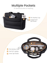 Puffer Tote Bag 15.6" 17.3"