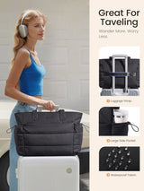 Puffer Tote Bag 15.6" 17.3"