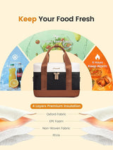 LOVEVOOK Insulated Lunch Box 6.5L/9.1L 4480