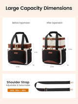 Insulated Lunch Tote Bag 15L/22L