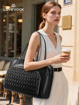 LOVEVOOK Lunch Bag With Separate Laptop Compartment 5020