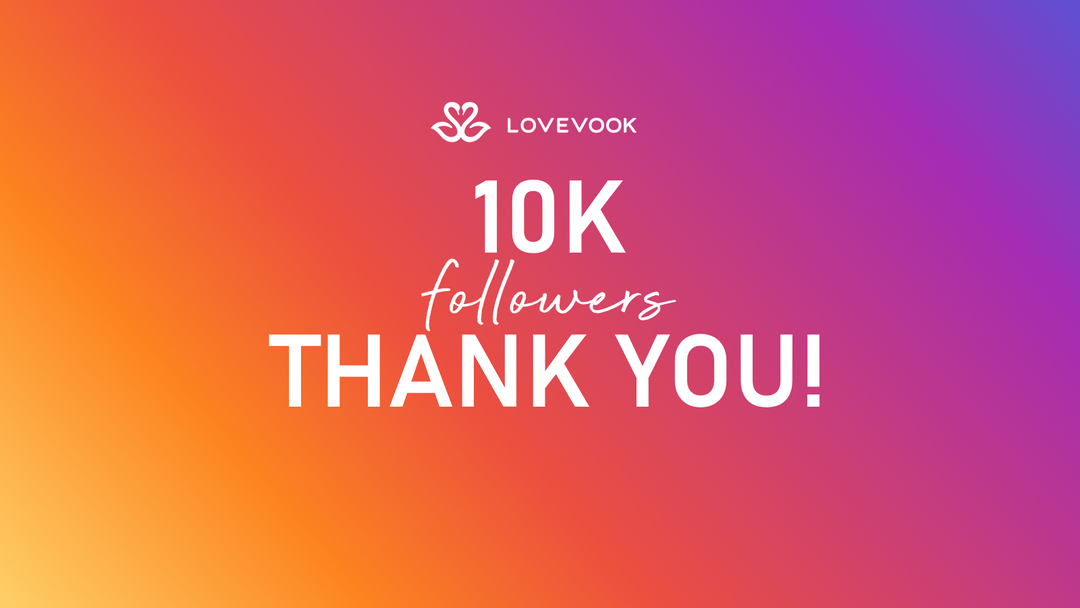 10K on Instagram, thank you! LOVEVOOK followers