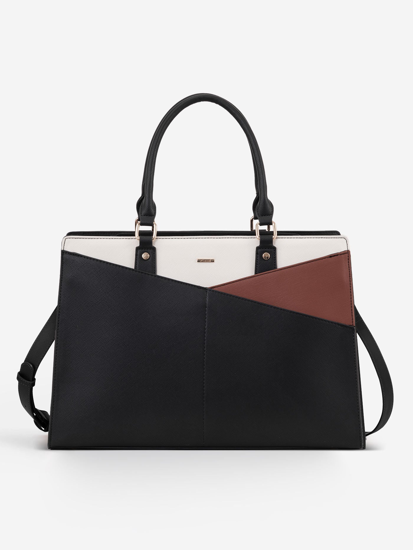 LOVEVOOK 2Pcs Leather Laptop Tote Bag 15.6