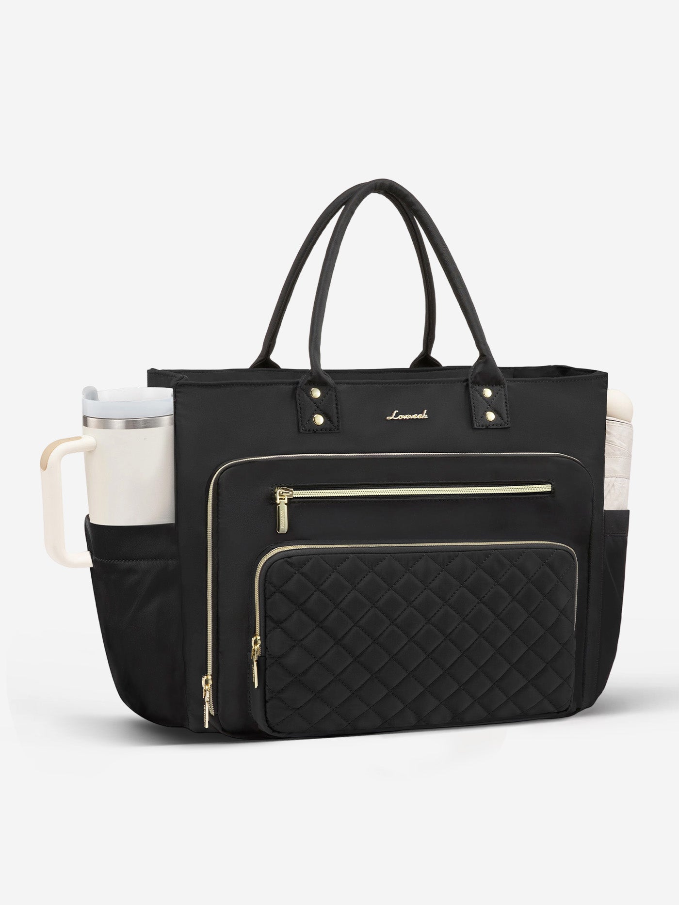 Multi-Pocket Laptop Tote Bag , 15.6" 17.3"