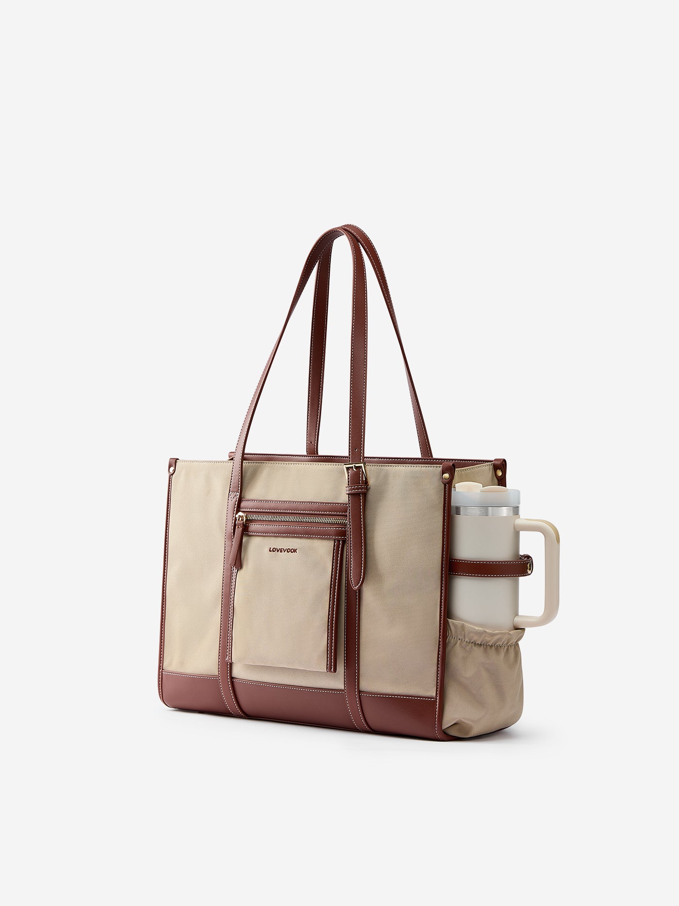 The Anchor Collection Tote Bag, C0004, Cognac