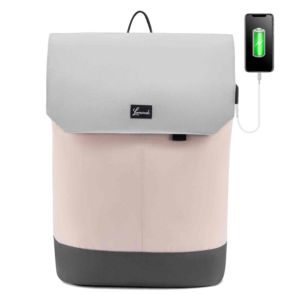 LOVEVOOK Elegant Laptop Backpack School Backpack, - Main Image