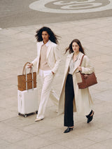 The Anchor Collection Tote Bag, C0003, Brown Embossed