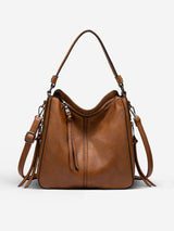 Leather Laptop Tote,  12.4" 15.2"