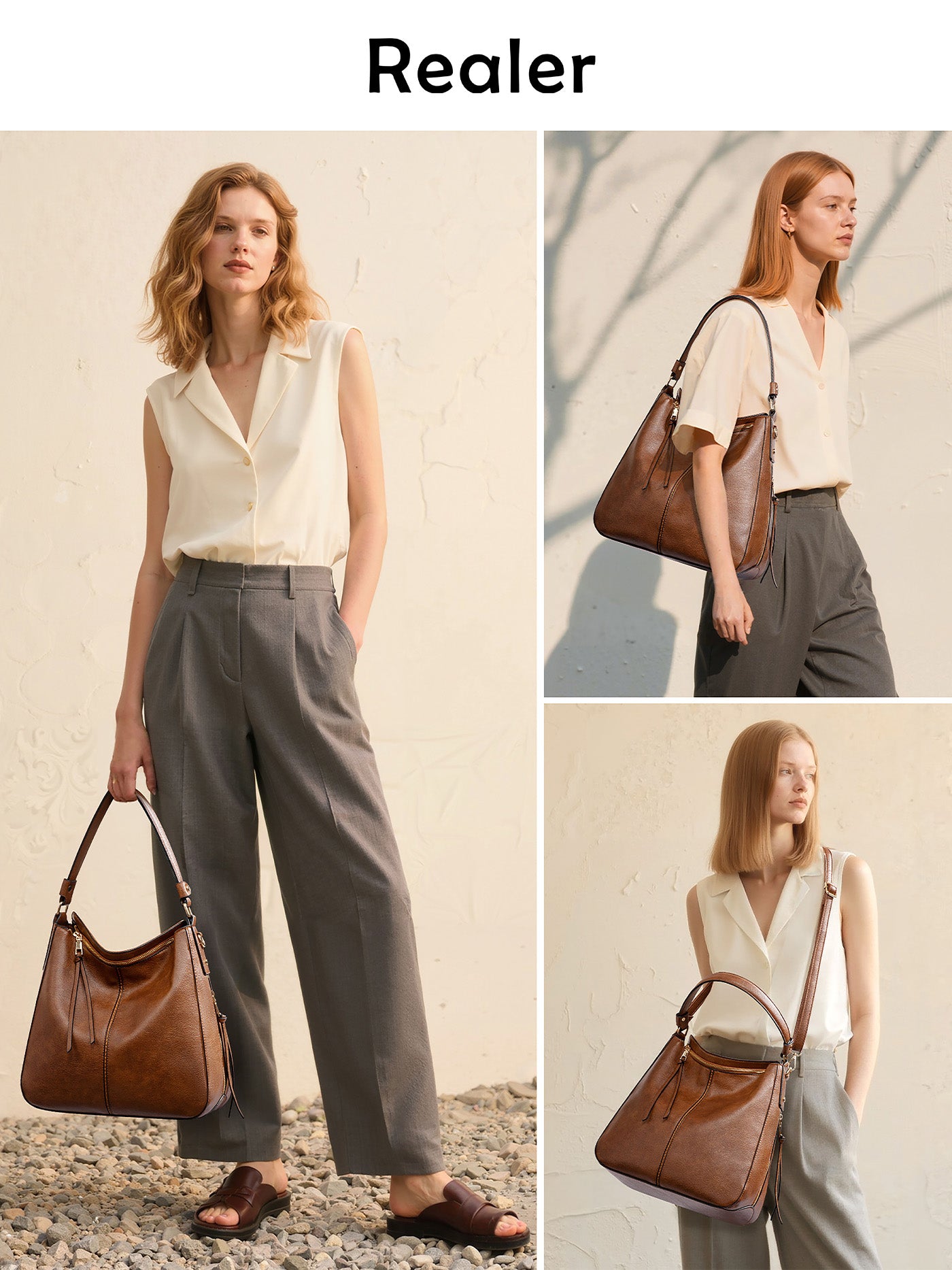 Vintage Leather Tote