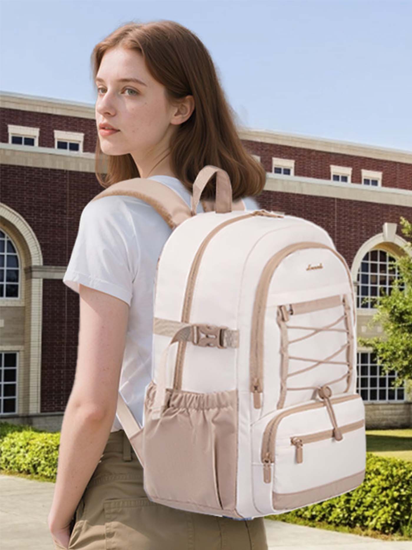 Large Capacity School Backpack, 15.6" 17.3", 4400