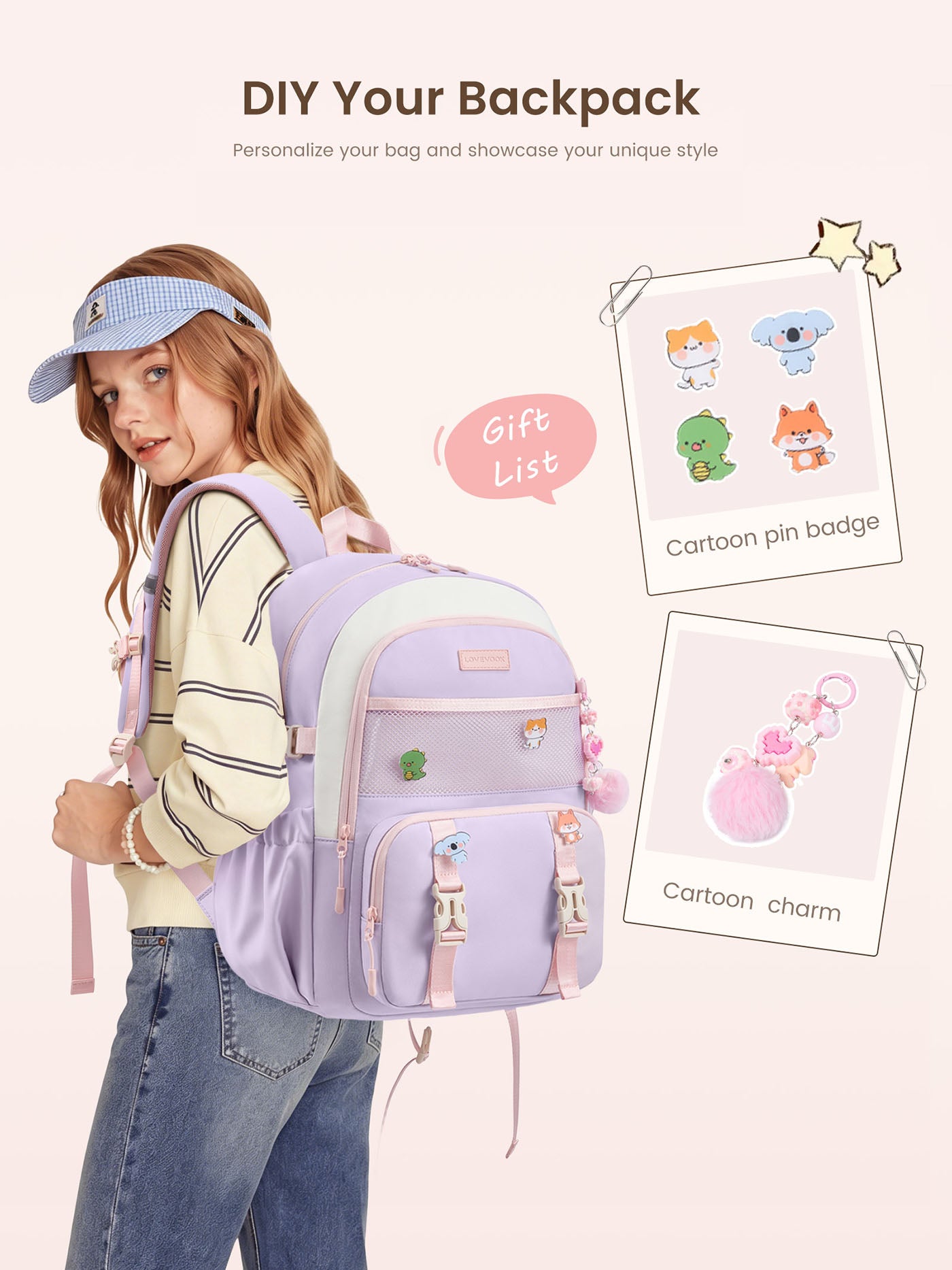 School Laptop Backpack, 5591 15.6" 17.3"