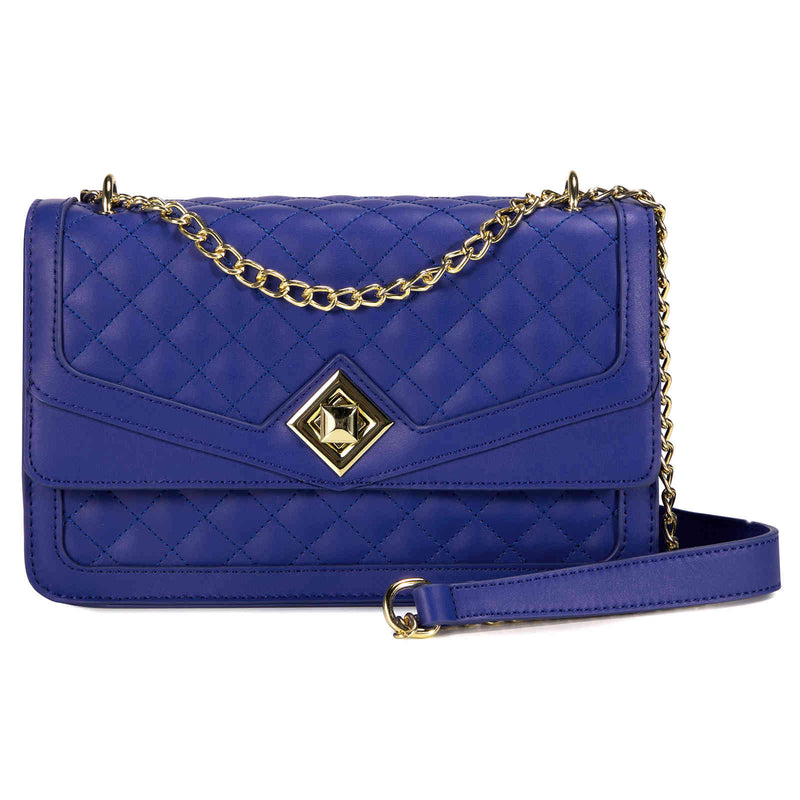 LOVEVOOK Quilted Crossbody Bag with Chain Sling