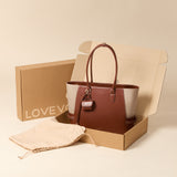 The Anchor Collection Tote Bag, C0003, Cognac