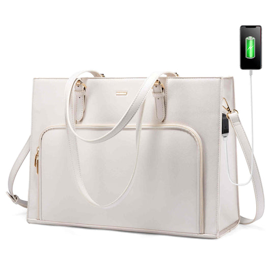 LOVEVOOK Laptop Shoulder Bag for Women, Fit 15.6 inch