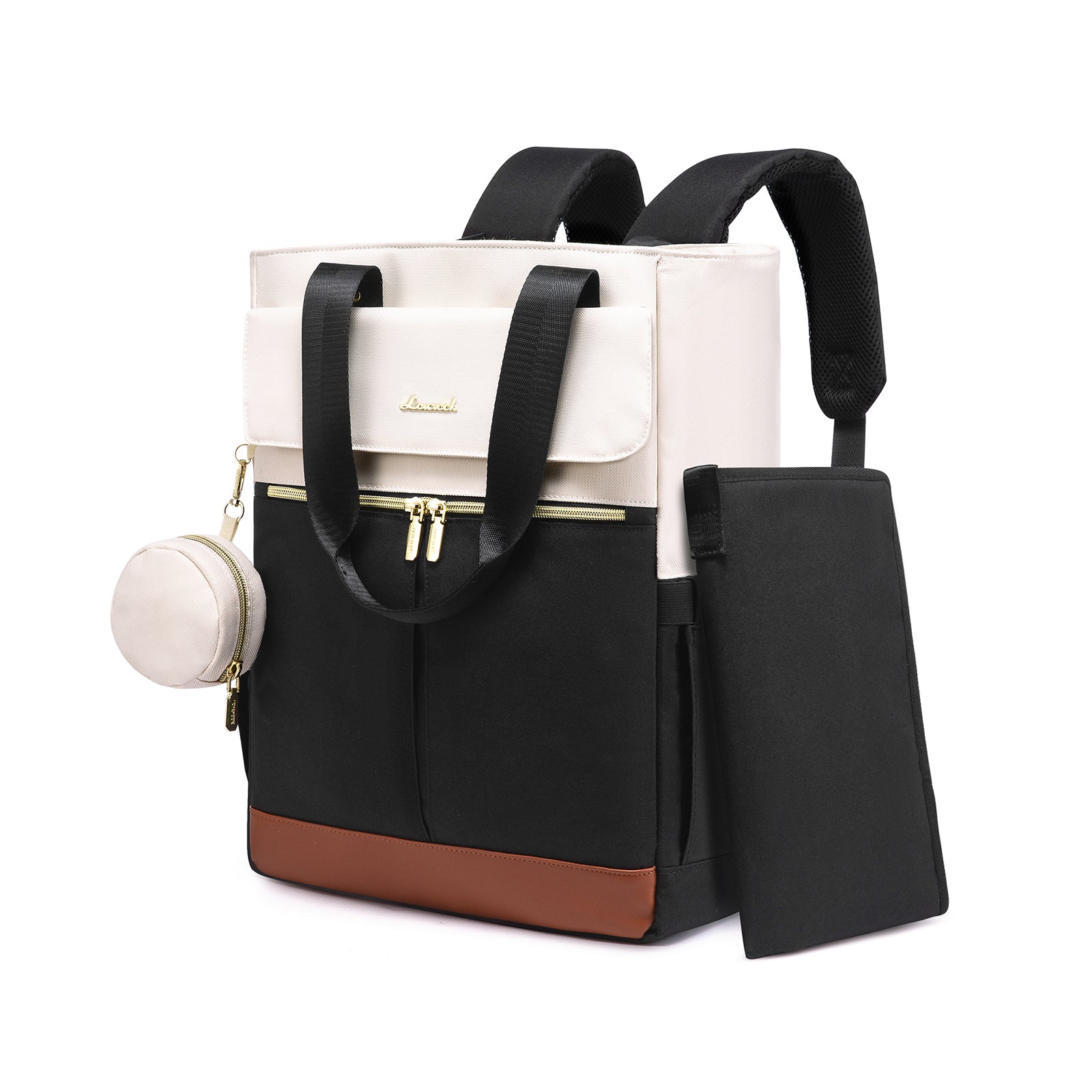 LOVEVOOK Diaper Bag Urban 3 with Large Capacity and Multiple