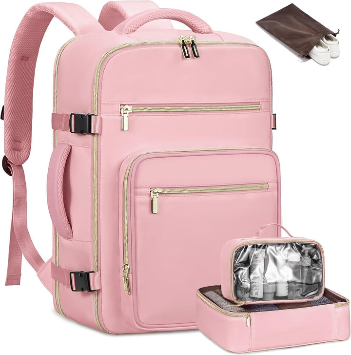 4Pcs Plain Color Travel Backpack, 40L/50L LOVEVOOK