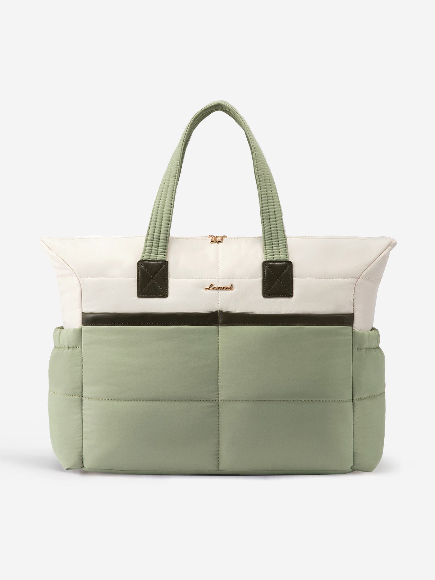 LOVEVOOK Multi-pocket Puffer Tote Bag 15.6