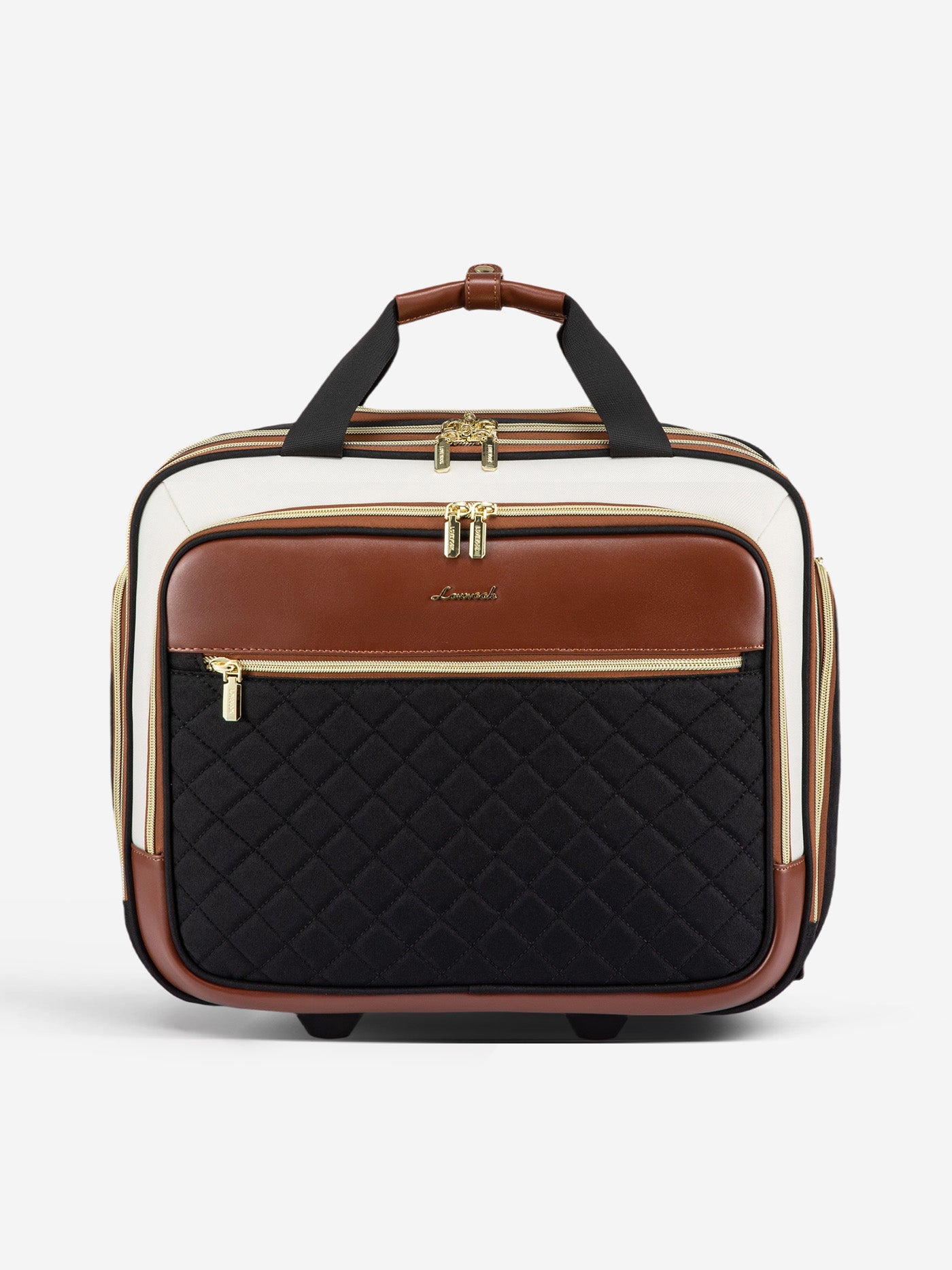 LOVEVOOK Laptoprugzak voor dames met zakje voor grote capaciteit beker, Zwart, 18 inch LOVEVOOK Laptoprugzak voor dames met zakje voor grote capaciteit beker, Zwart, 18 inch